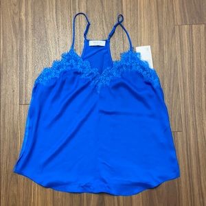 Cobalt blue Camille spaghetti straps top 💙